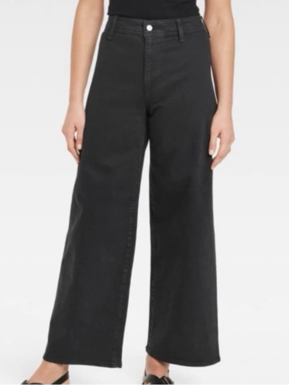 Universal Thread Black Wide Leg High-Rise Jeans